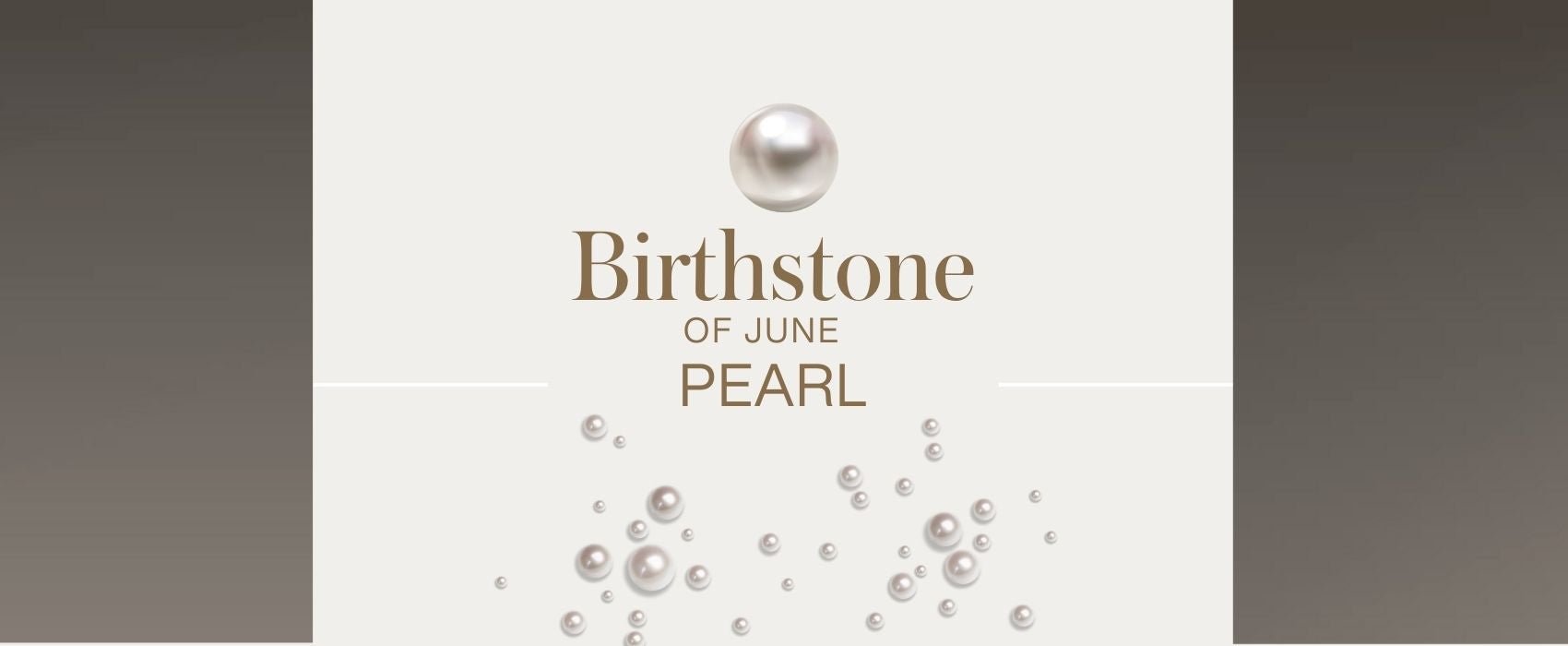 Birthstone of June: Pearl - C'SANTOS