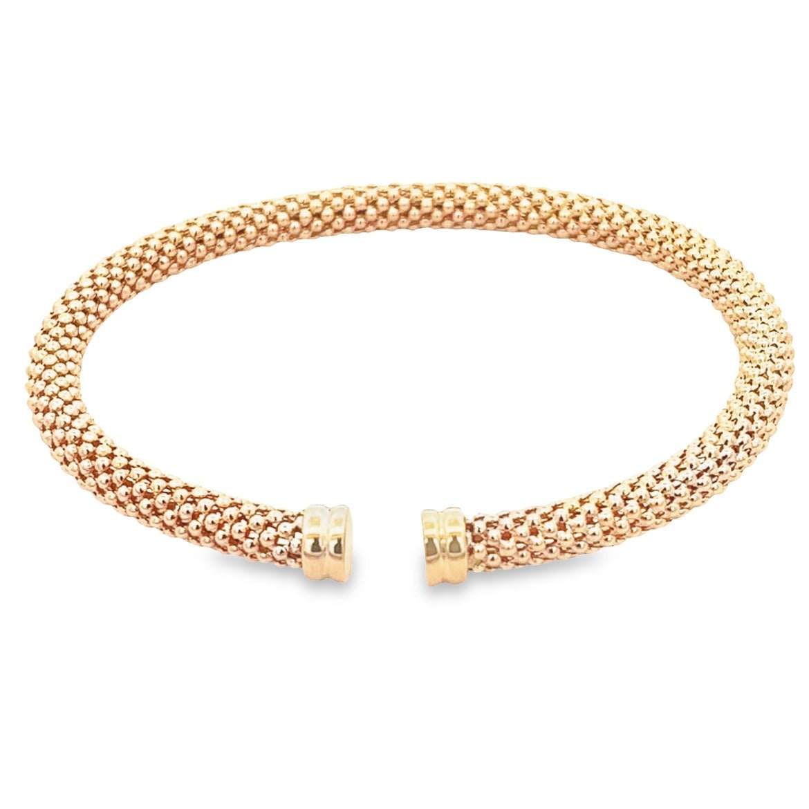 14KR MESH BANGLE - C'SANTOS