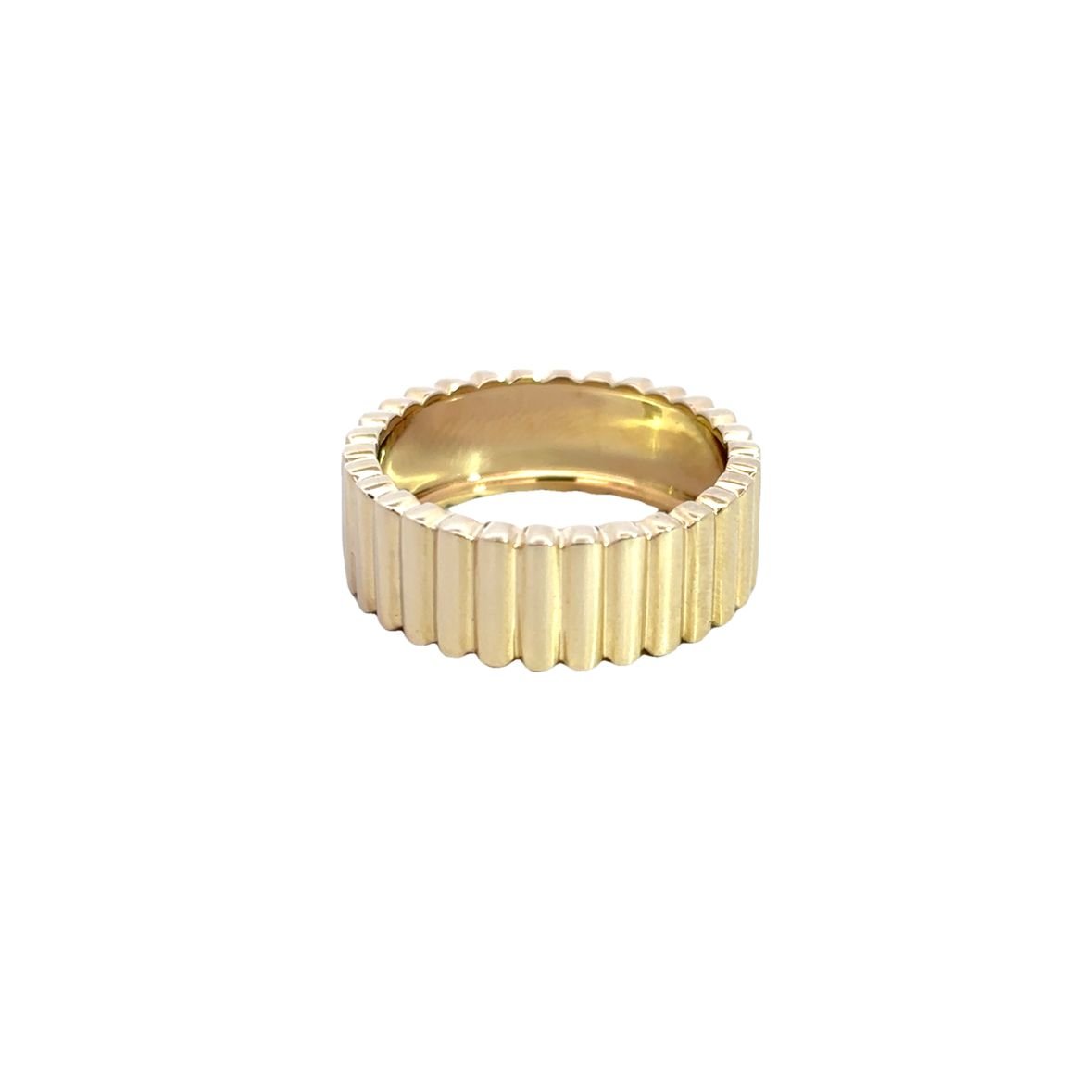 14KY CHUNKY TUBOGAS RING T6.5 - C'SANTOS