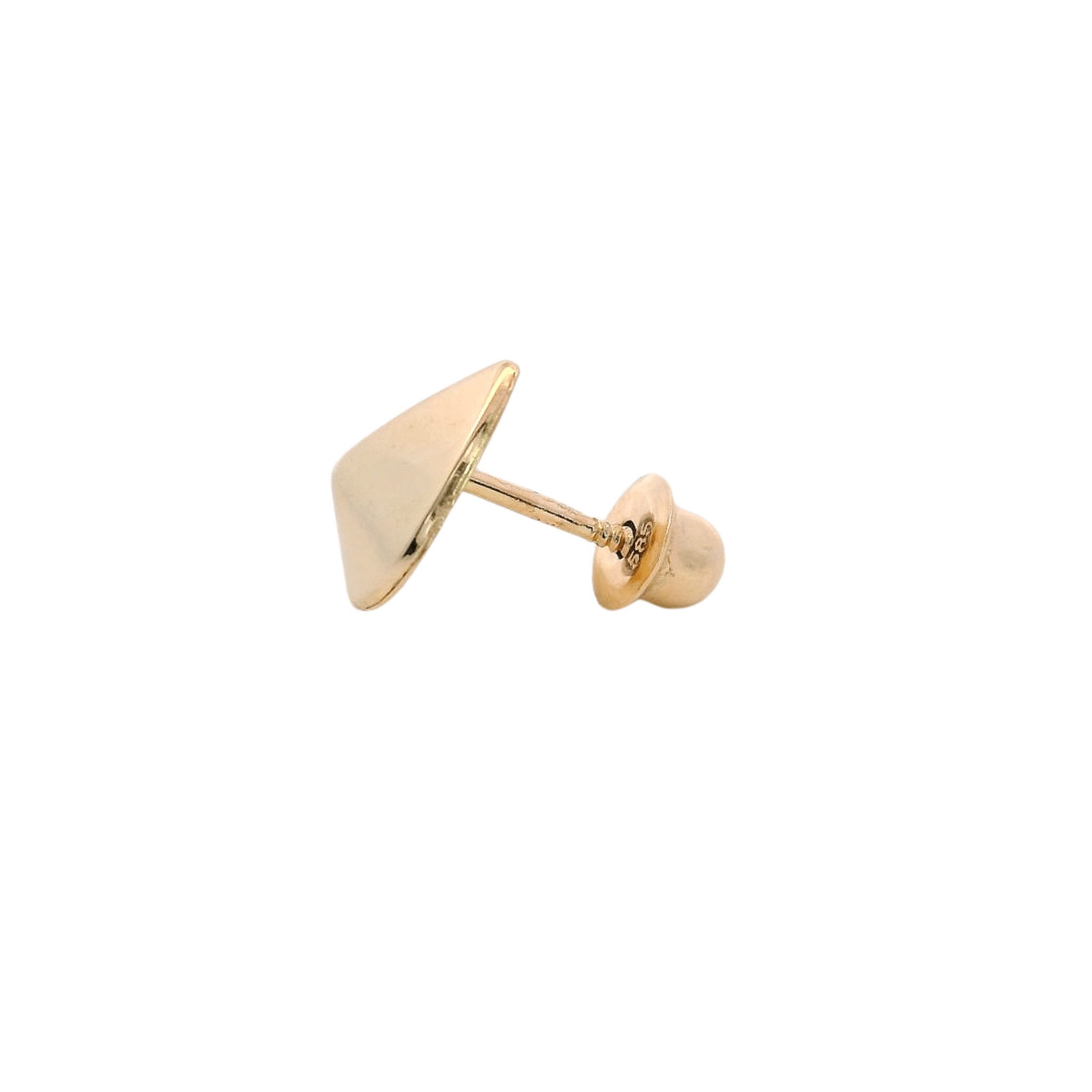 14KY SMALL DOME DROP PIERCING - C'SANTOS