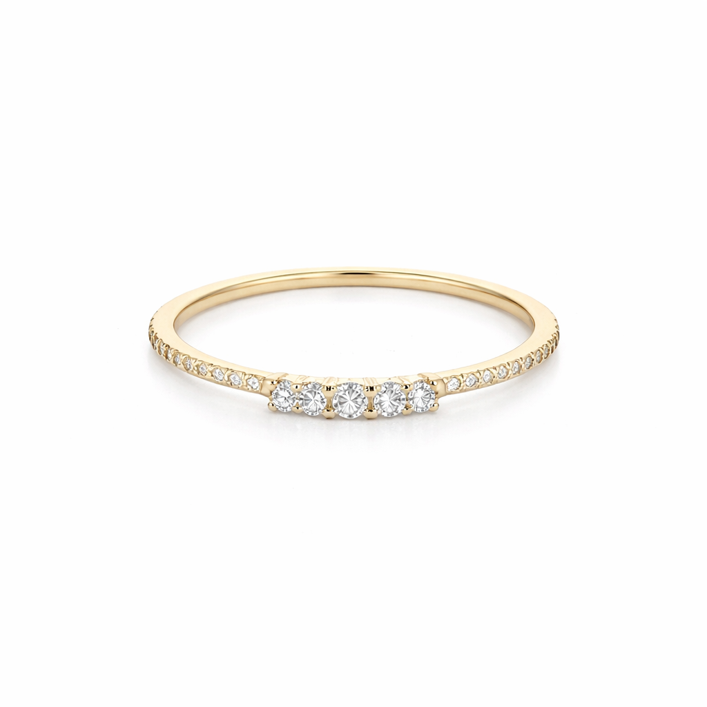 D0.15 14KY DIAMOND RING T7