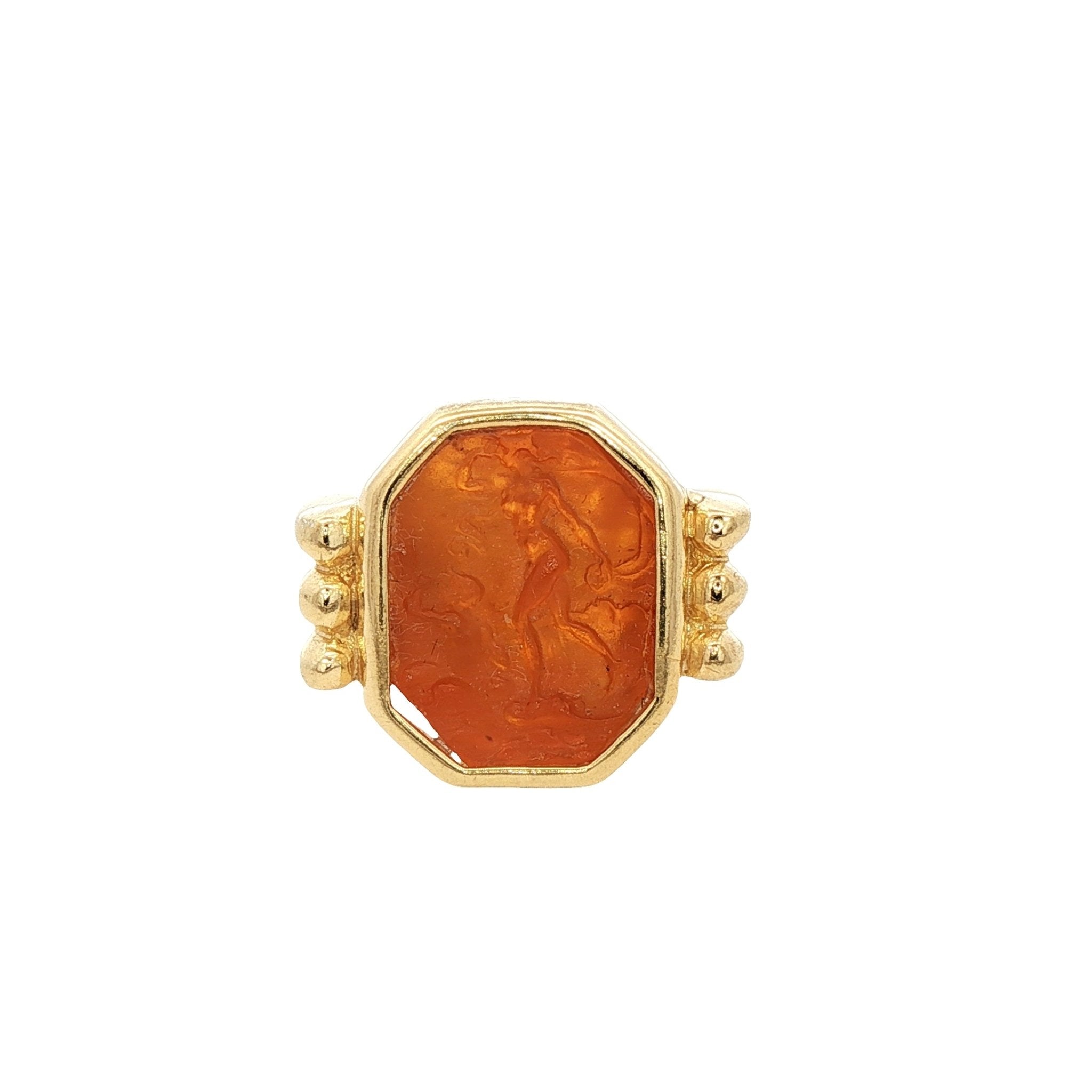 925YG MUSE AMBAR RING T8 - C'SANTOS