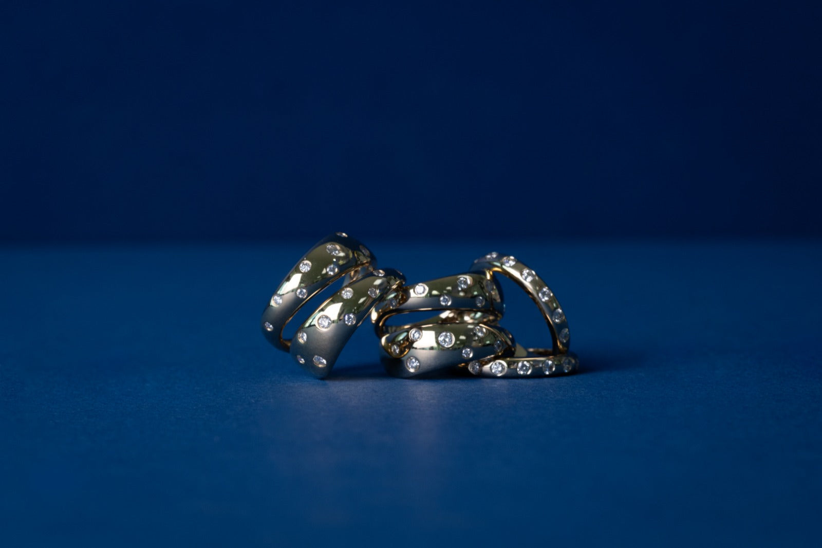 D0.37CT 14KY DOUBLE ROW DOME MULTI STATION RING T6.5