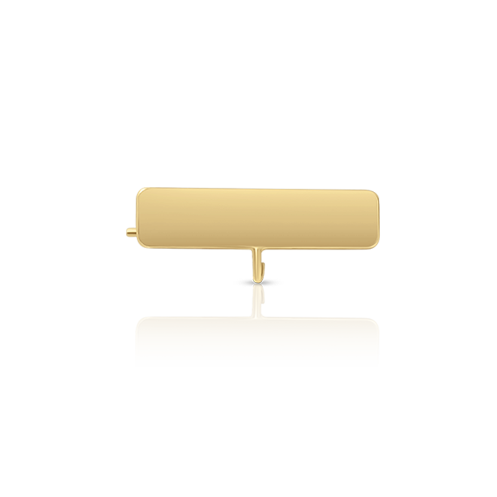 Pin de Barra en Oro Amarillo 14K