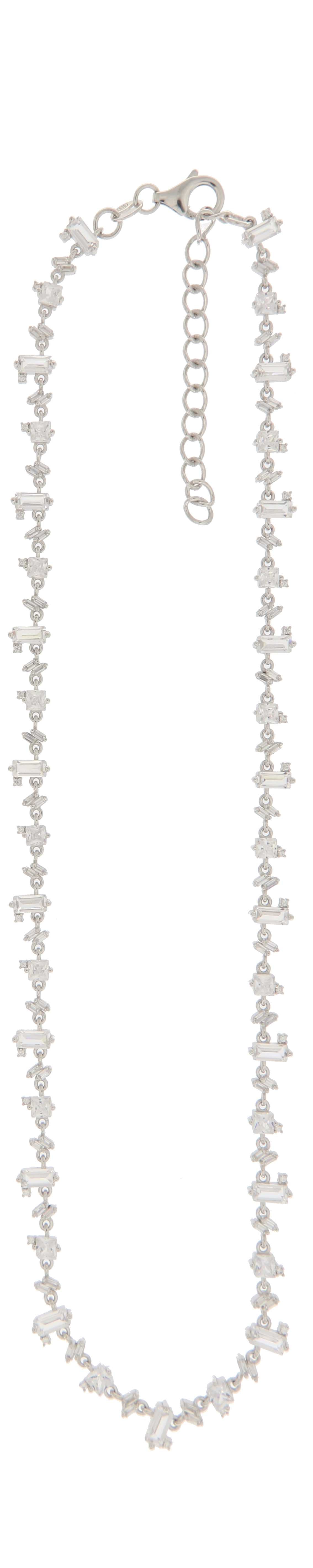 Collar Tennis en Plata 925 con Circonias