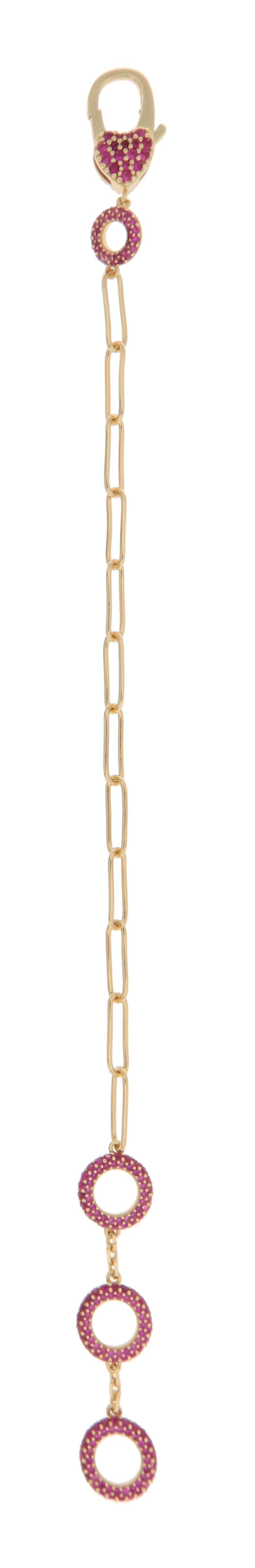 Pulsera Triple Círculo en Plata 925 y Circonias