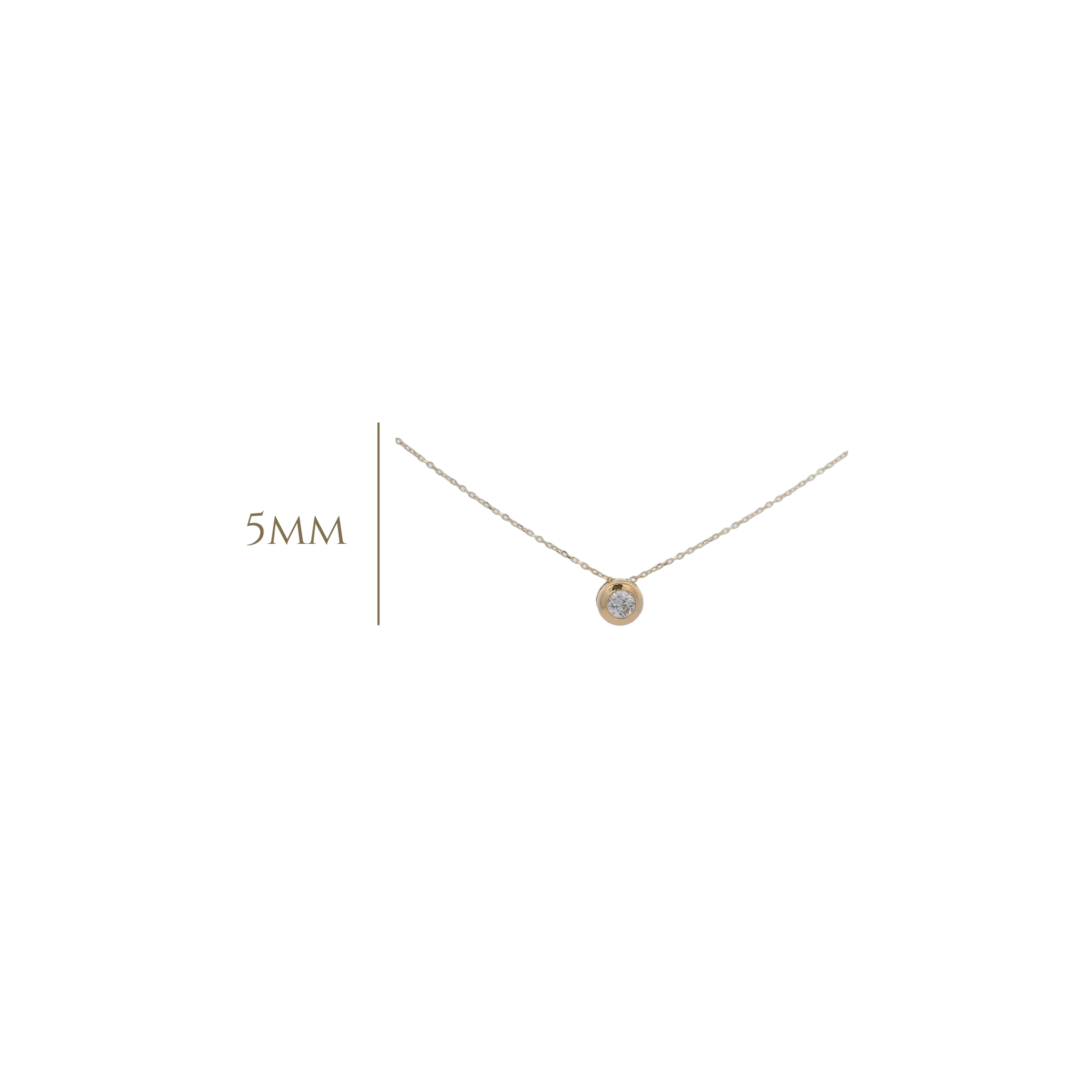 14KY BEZEL 4MM SET - C'SANTOS