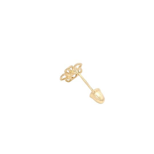 14KY FLOWER PETALS DOWNWARDS PIERCING - C'SANTOS
