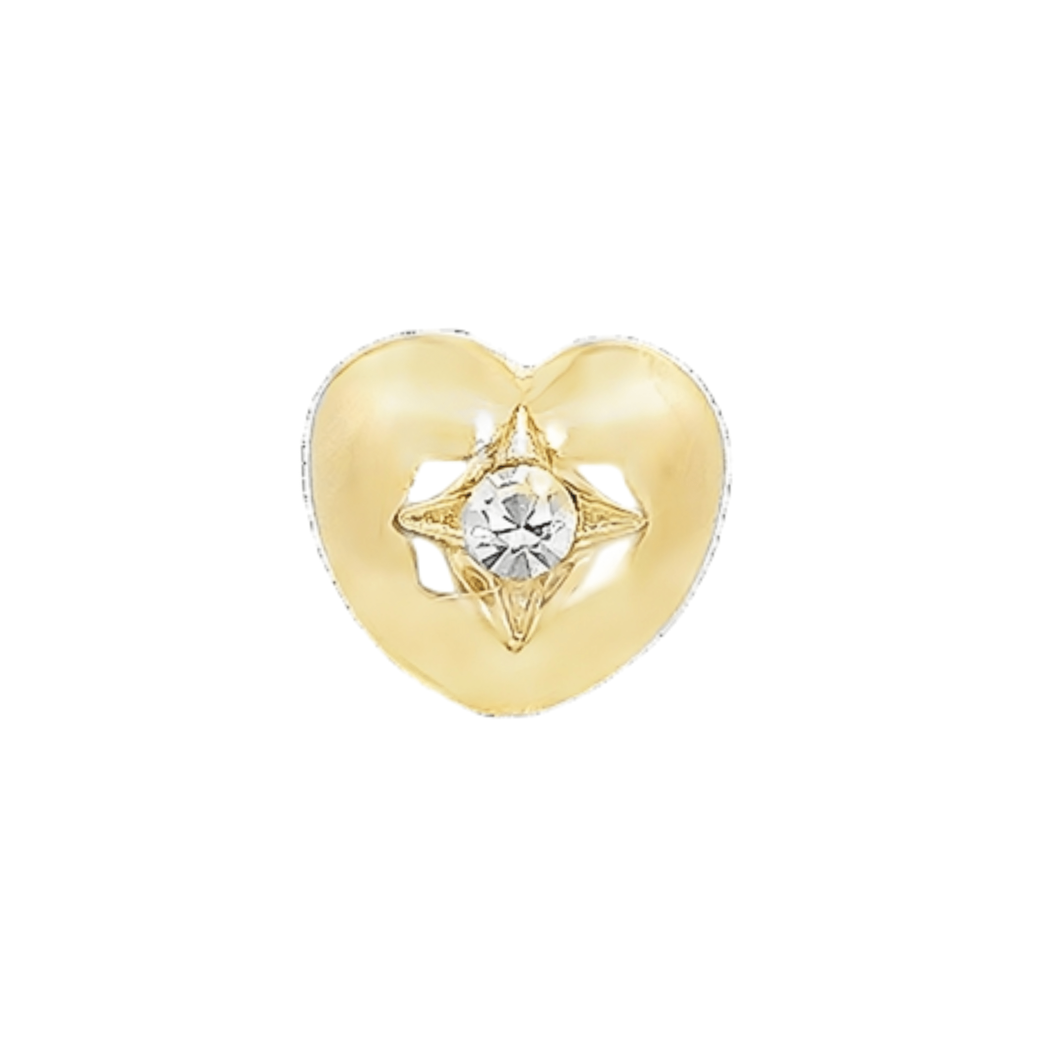 14KY HEART PIERCING - C'SANTOS