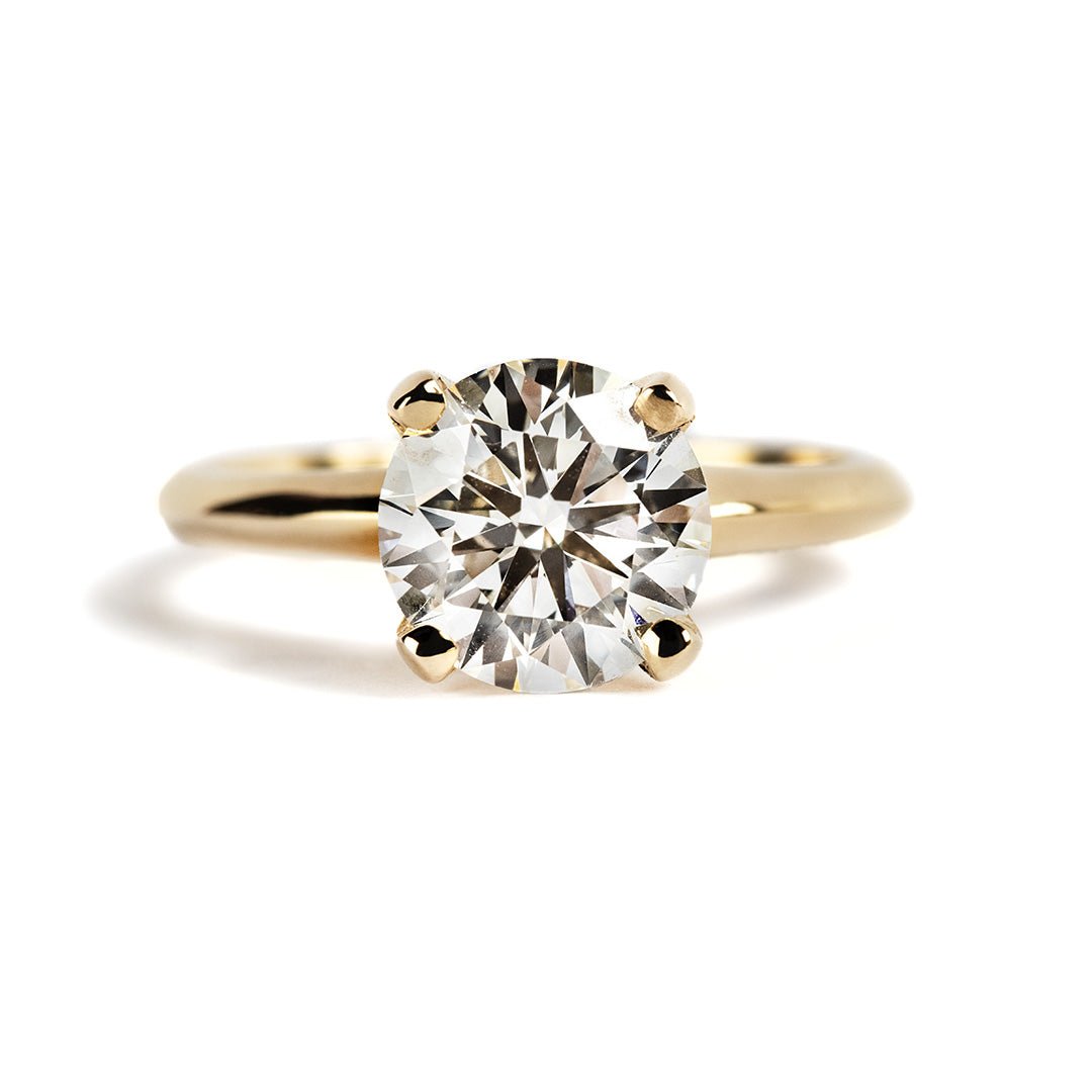 14KY MONTURA ANILLO COMPROMISO SOLITARIO D2.06 CT RD - C'SANTOS