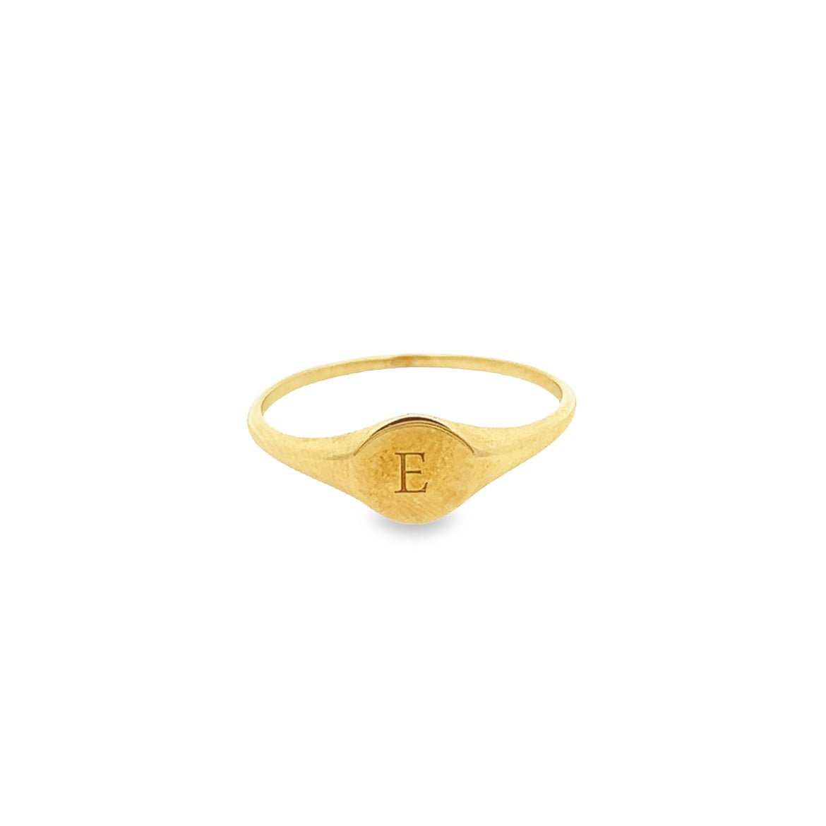 14KY RING LETTER E - C'SANTOS