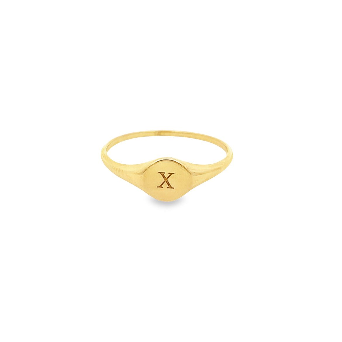 14KY RING LETTER X - C'SANTOS
