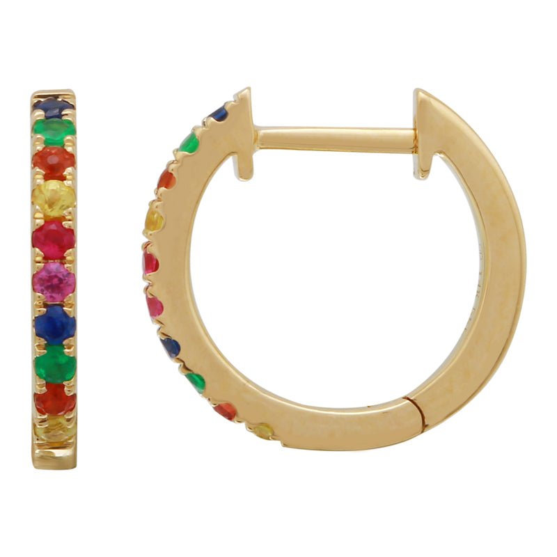 14KY SEMINFINITY HUGGIES MS0.22CT - C'SANTOS