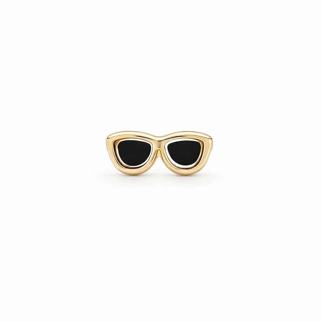 Piercing de Lentes en Oro Amarillo 14K