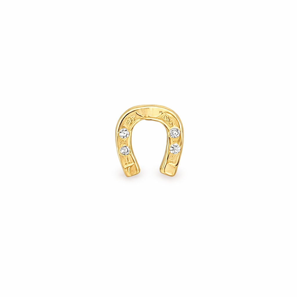 14KY HORSESHOE PIERCING