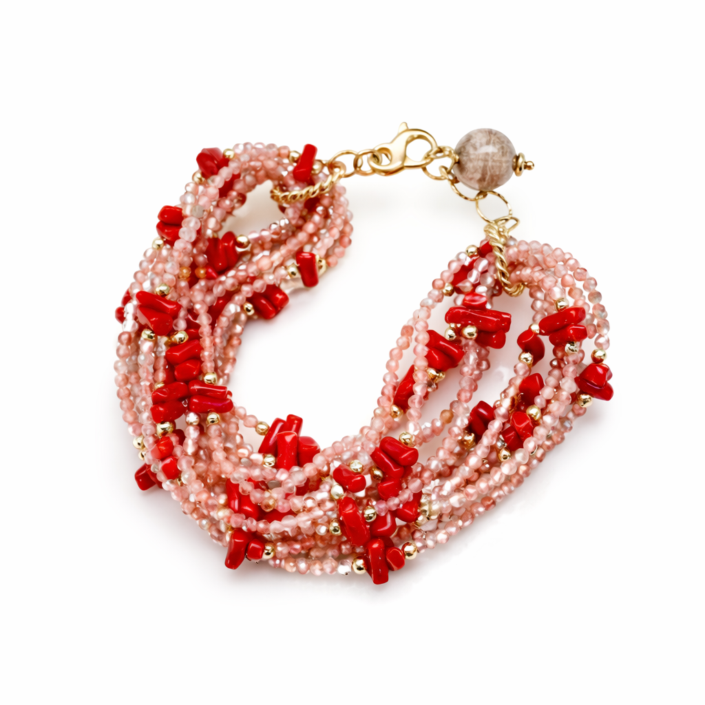 925YG ZIRNI BEIGE CALLO BRACELET