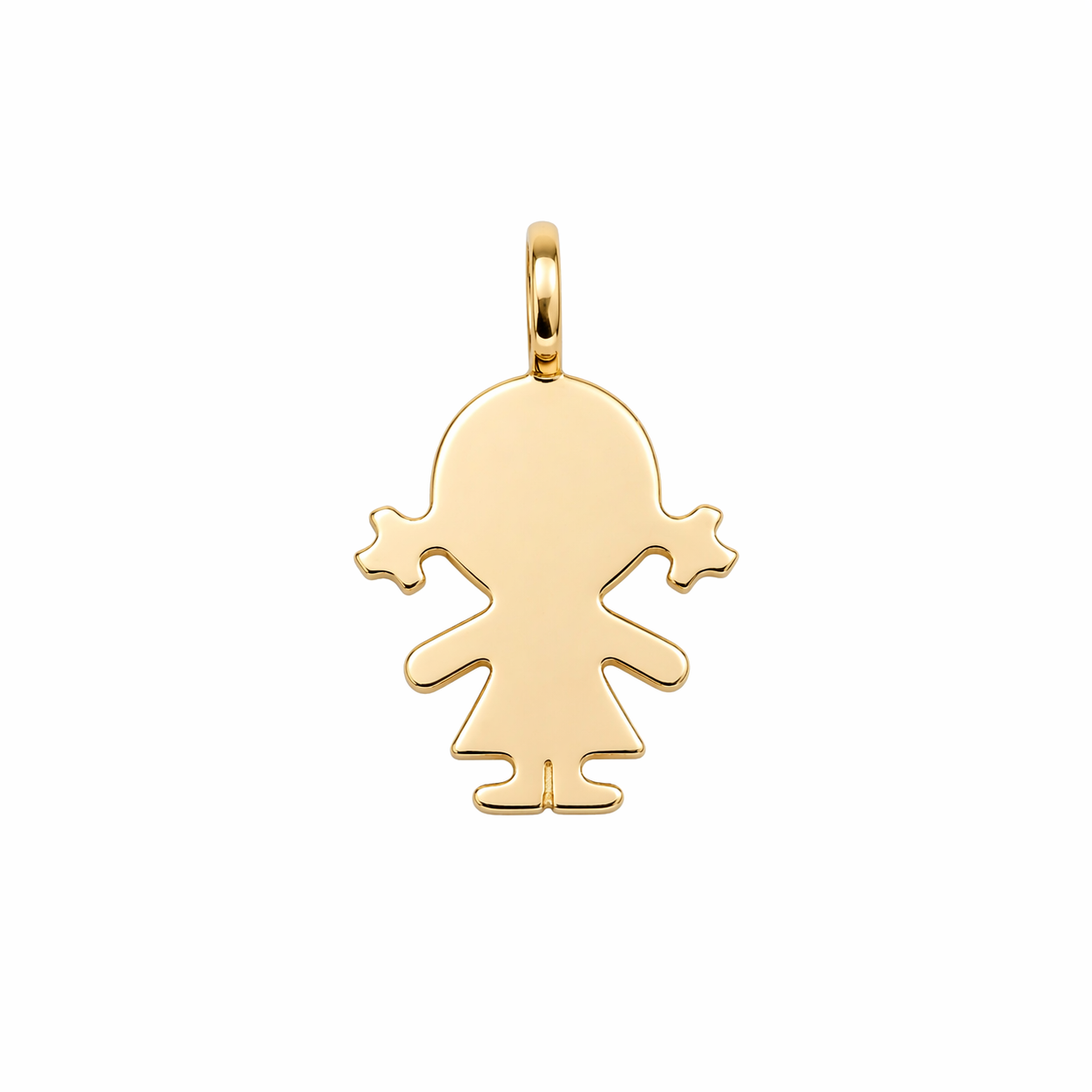 Dije de Niña en Oro Amarillo 14K