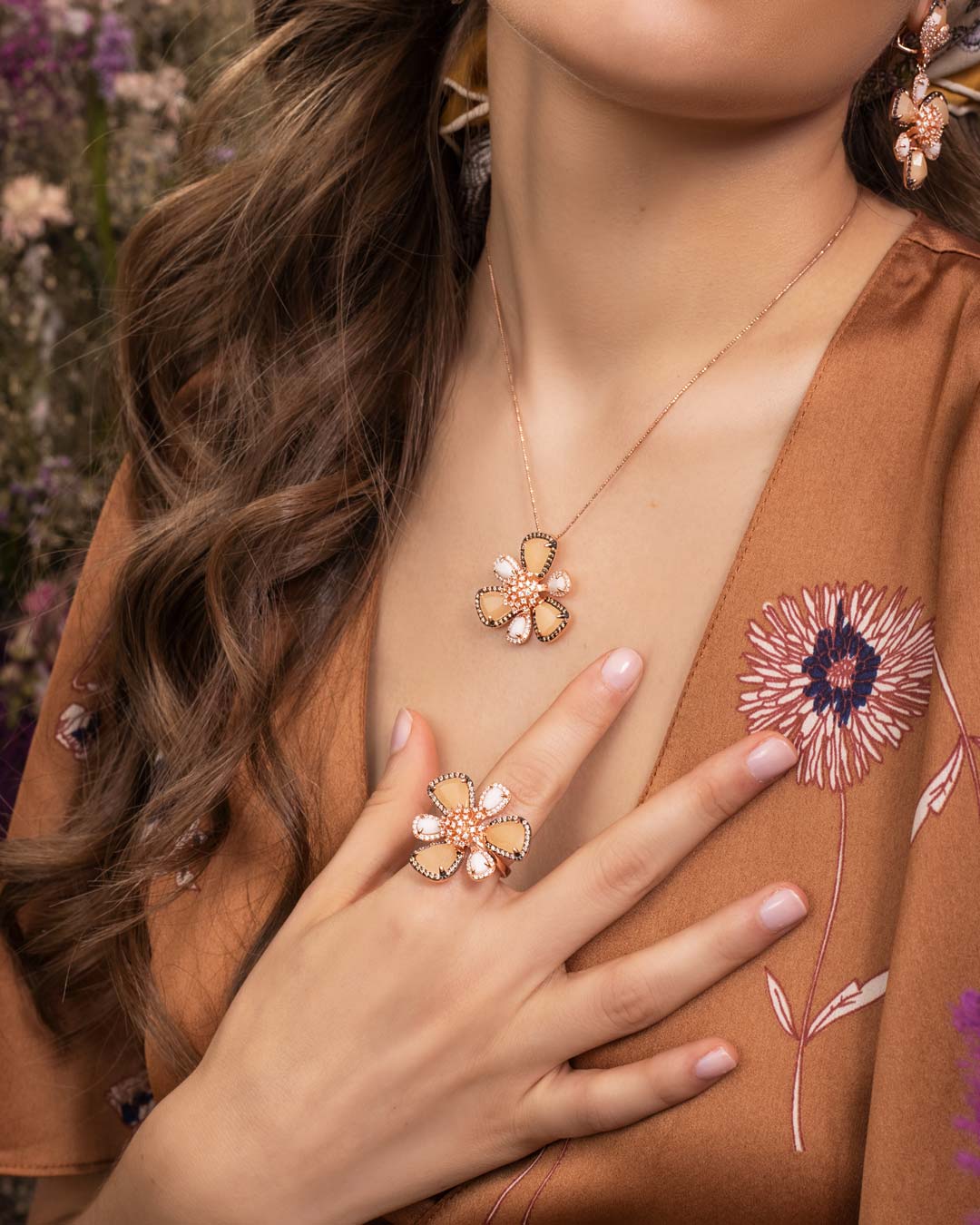 925 SS GEM PENDANT - C'SANTOS