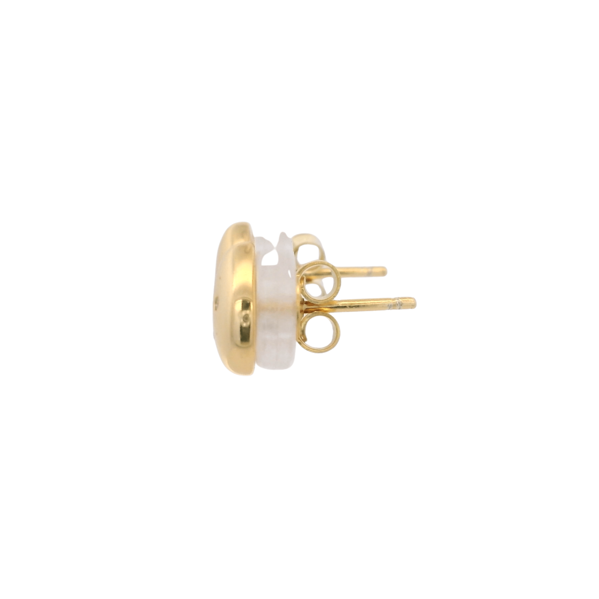 925YG DROP WITH TRIPLE CZ EARRINGS - C'SANTOS