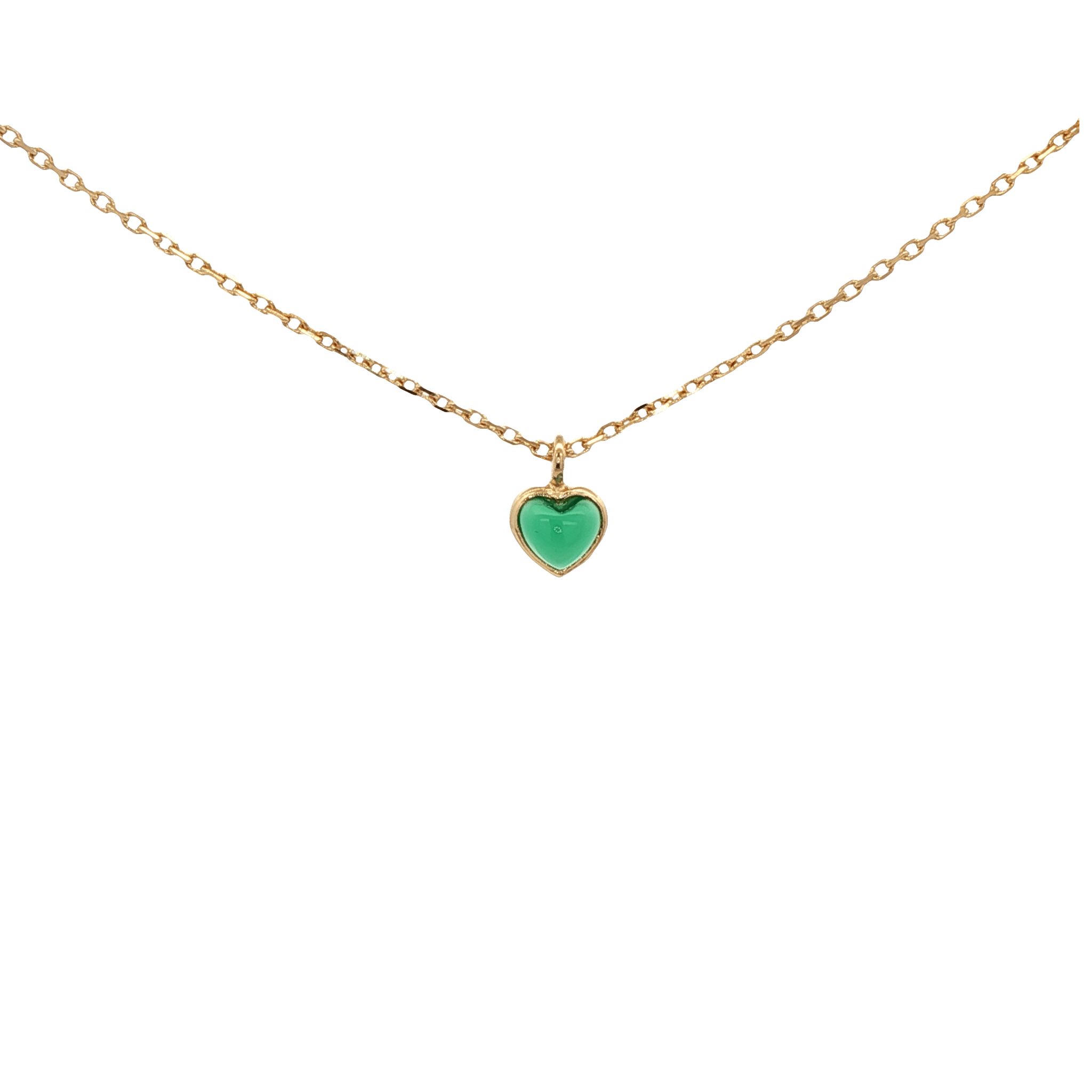 925YG ROUND LEMON QUARTZ POINTS PERIDOT NECKLACE - C'SANTOS