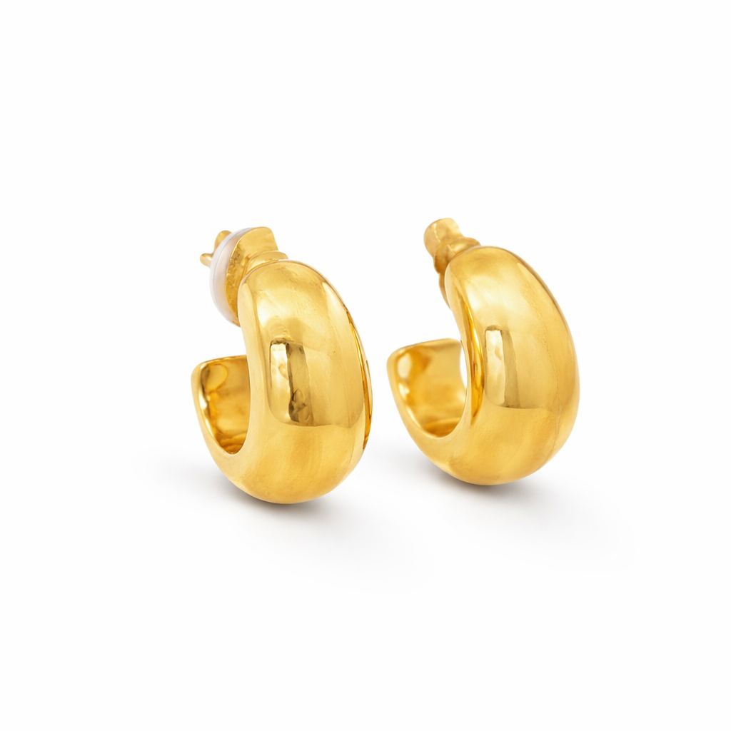 14KY CHUNKY SMALL DOME HUGGIES