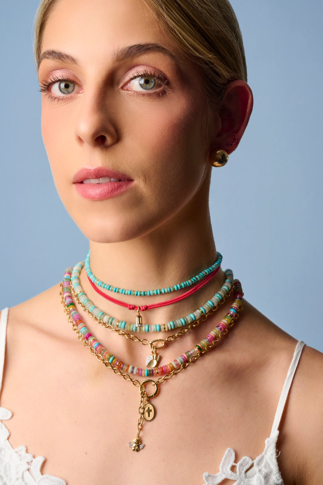 925YG POPSICLE CZ CHARM