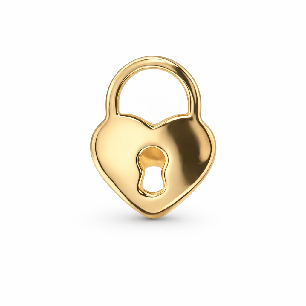 Piercing Corazón en Oro Amarillo 14K