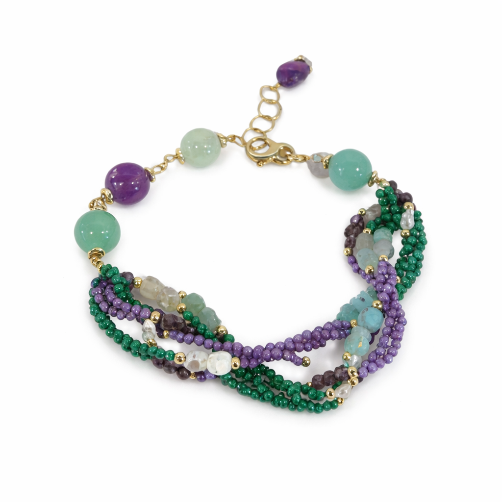 925YG ZIRC PERLA ACELET