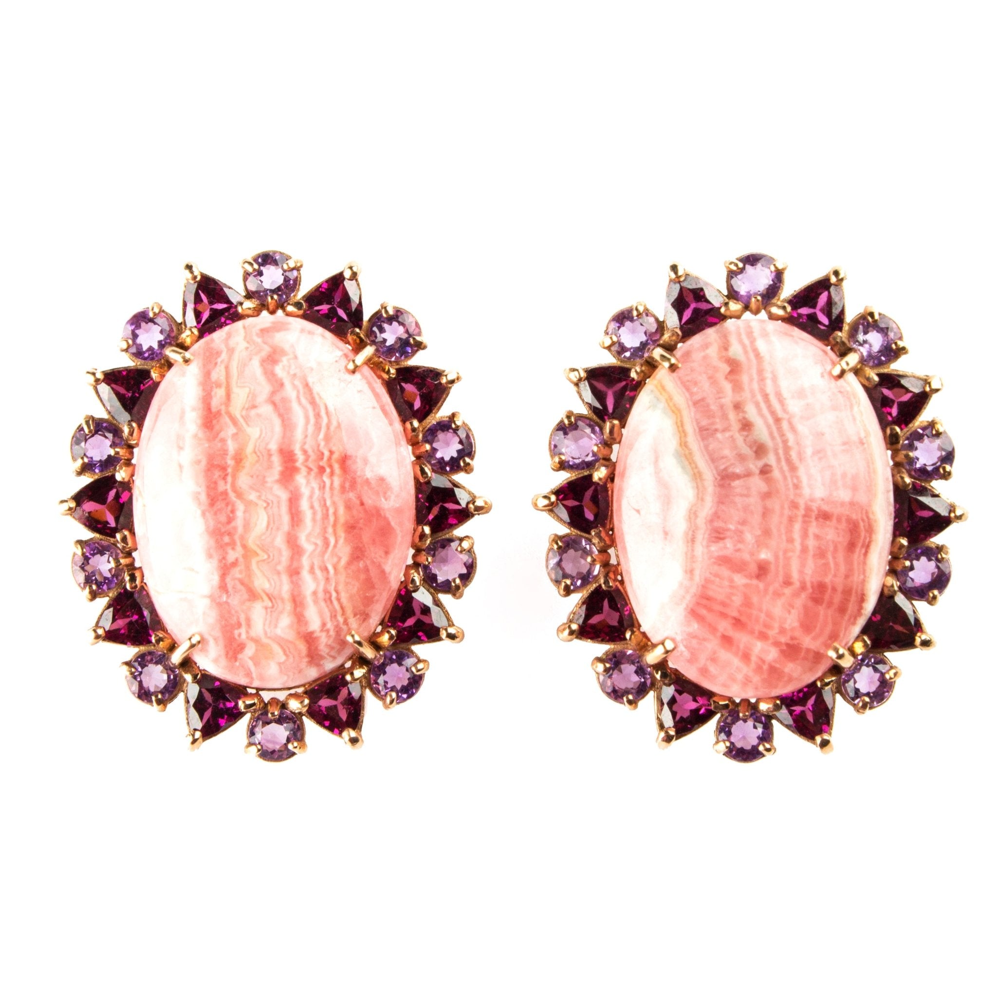 BUBBLEGUM PINK EARRINGS - C'SANTOS