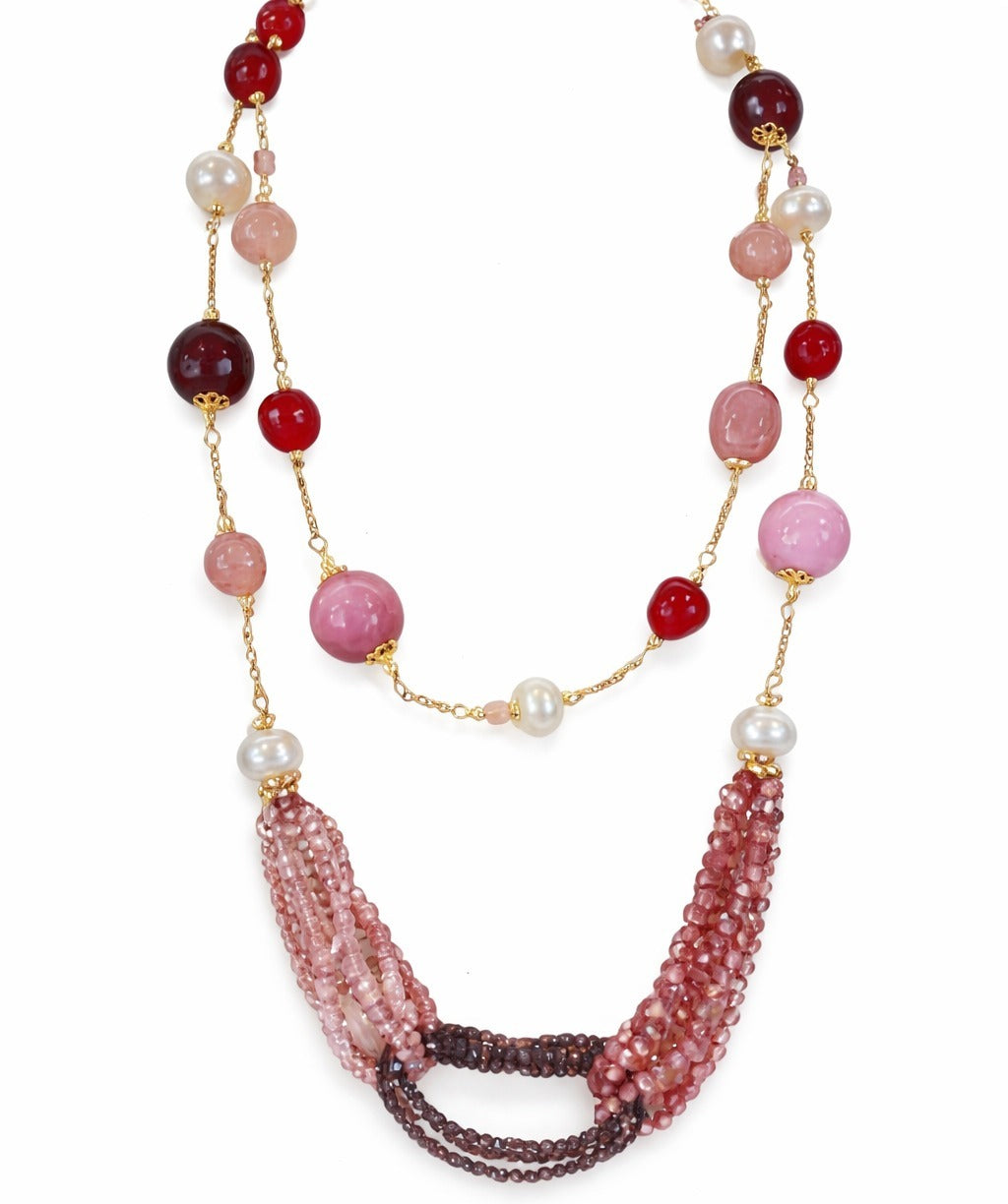 925YG ZIRNI GIADA PPA PERLA NECKLACE