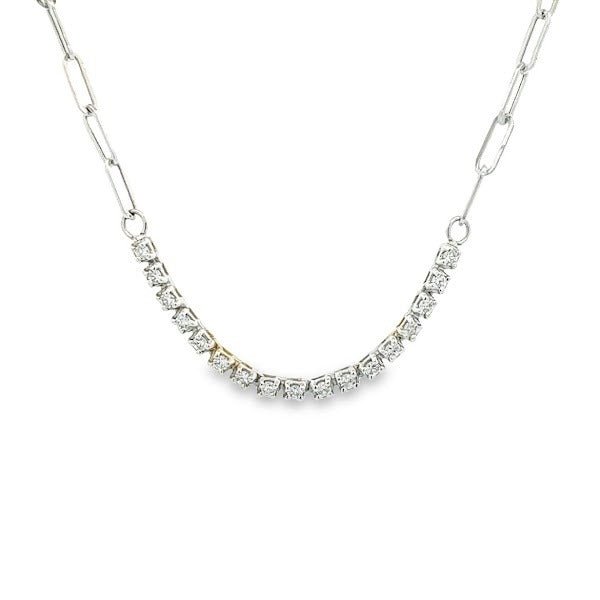 D0.50 14KW DIAMOND LINK NECKLACE - C'SANTOS