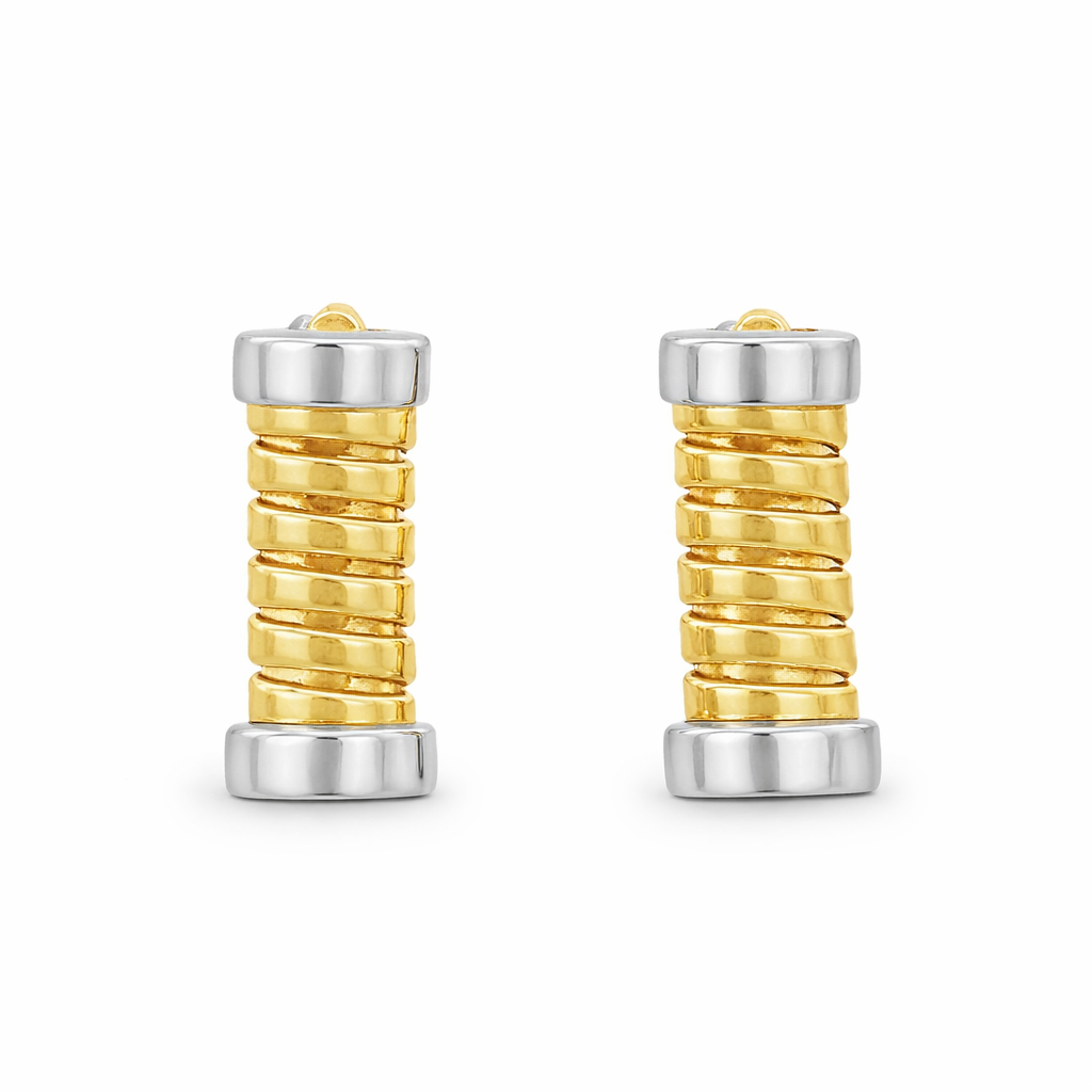 14KY TUBOGAS FLEXIBLE EARRINGS