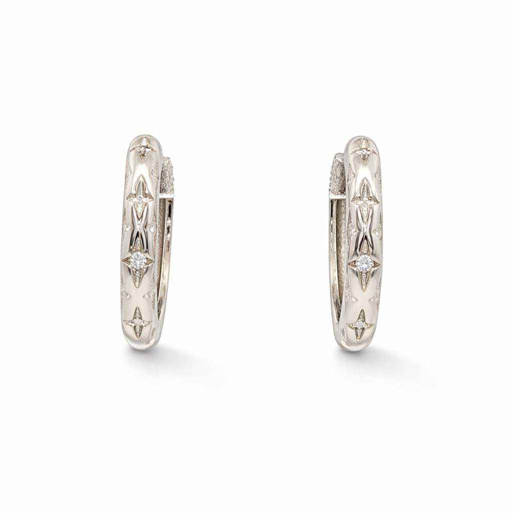 925SL MULTISTAR CZ 2MM HUGGIES