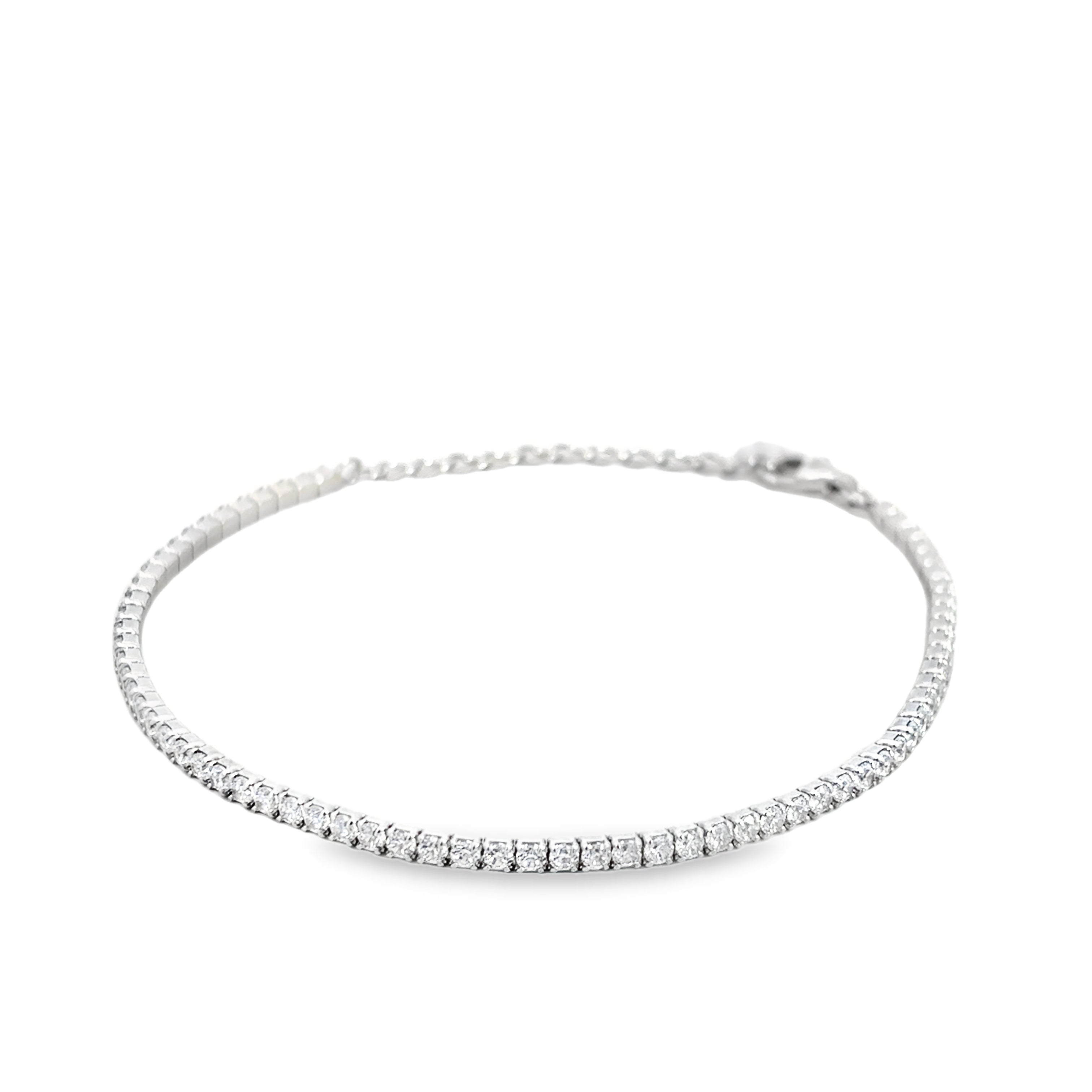 Pulsera Tennis en Plata 925 con Circonias
