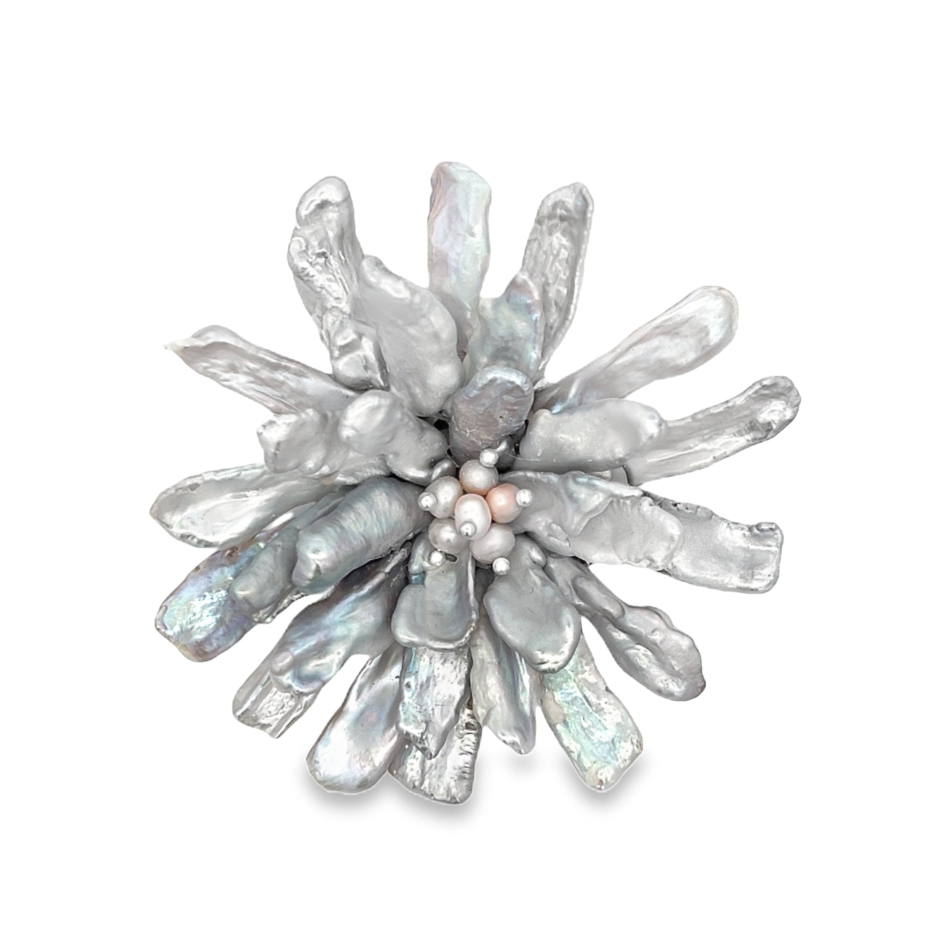 FRESH WATER PEARLS DAISY PENDANT